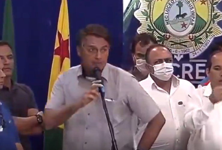 jair bolsonaro encerra entrevista